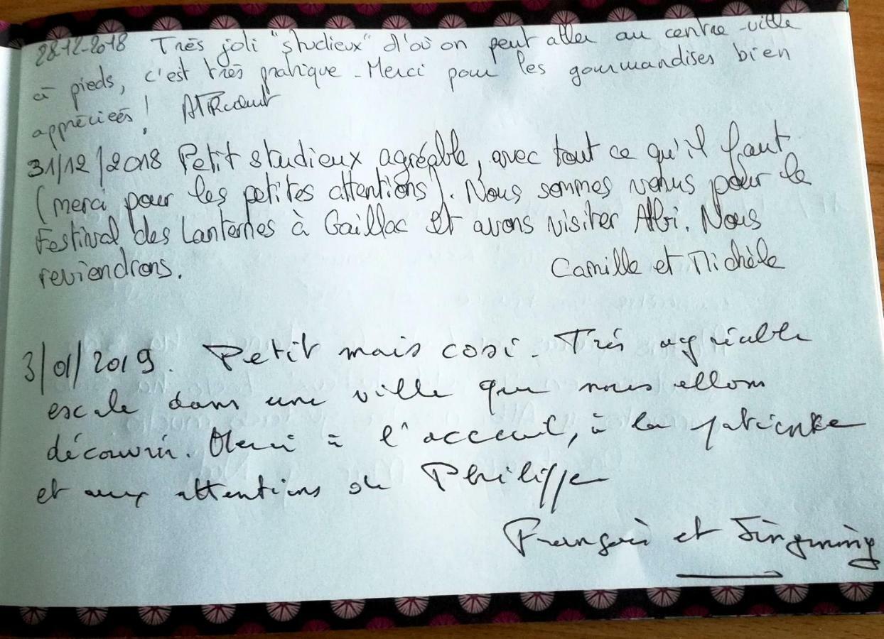 Le Petit Studieux - Parking - Animaux Acceptes - Centre Ville Accessible A Pied Albi Exterior photo